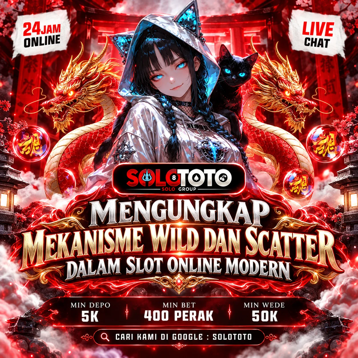 SOLOTOTO | Mengungkap Mekanisme Wild dan Scatter dalam Slot Online Modern